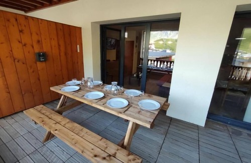La Mongie Apartamento | Pyrennees, la Mongie, 8 people, 3 bedrooms, all comforts, large terrace