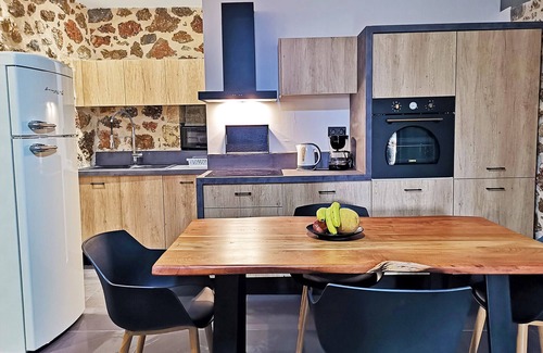 Agios Vasileios Villa | Nueva villa de lujo con increíbles vistas al mar, piscina privada, cerca de la playa y taberna