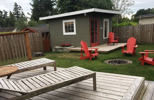 Point Roberts Cabaña | Q's Cottage en South Beach - Pintoresco y tranquilo,