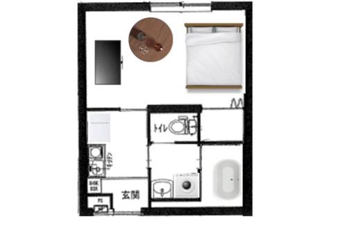 Katsushika Apartamento | QH301, Newly renovated hotel, direct access to Ueno, Asakusa, Disneyland, Airport