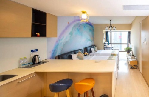 Qingdao City Center Apartamento | qingdaowanxianghuayuan