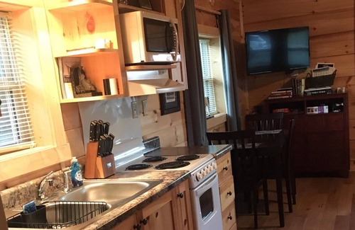 Tryon Cabina | Quaint cabin with A/C, Wifi, close to wineries!