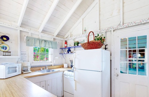Moultonborough Cabaña | Quaint cottage with lake views, firepit, swim raft, community beach & dock