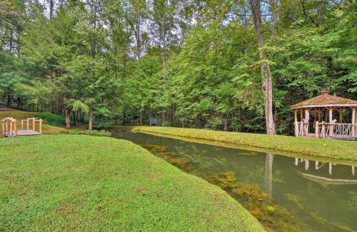 Dahlonega Casa | Quaint Dahlonega Cabin with Cavenders Creek Access!