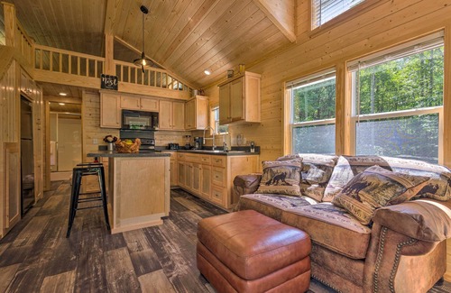 Brevard Cabina | Quaint Mtn Cabin: Tiny Living Near Big Adventure