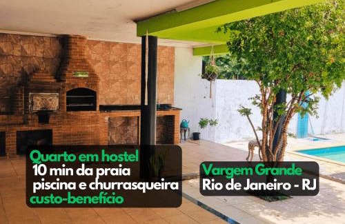 Vargem Grande Casa | Quarto 2, piscina, a 5 min Praia do Recreio, Vargem Grande - perto CT do Flamengo
