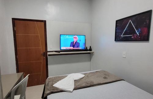 Maraba Hotel | Quarto 6 econômico próximo do aeroporto ar condicionado cama de casal