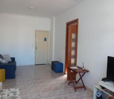 Boqueirao Apartamento | Quarto e sala Boqueirão quadra da praia