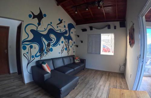 Governador Celso Ramos Casa | Quarto Simples e aconchegante