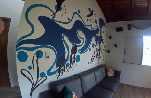 Governador Celso Ramos Casa | Quarto Simples e aconchegante