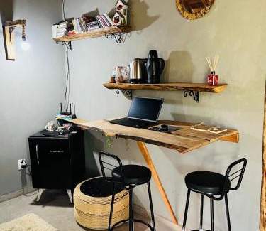 Uniao da Vitoria Casa | Quarto/suíte com lareira