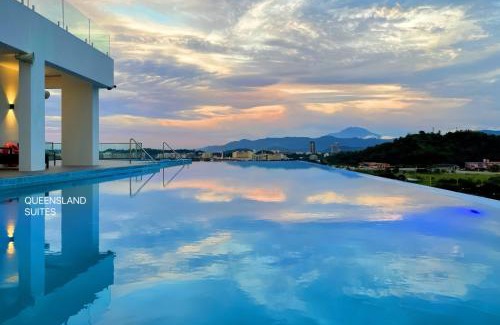 Tanjung Aru Apartamento | QUEENSLAND SUITES at Aru Suites, Kota Kinabalu