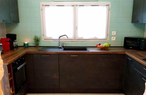 Labastide-de-Penne Cabaña | Gîte-Familiar-Habitación con desagüe-Vista al campo