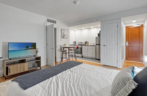Downtown Des Moines Apartamento | Quiet 1 Bed Studio Heart Of Downtown