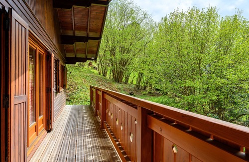 Mittlach Chalet De Esquí | Chalet tranquilo en la montaña 'Les Airelles' con terraza privada y Wi-Fi
