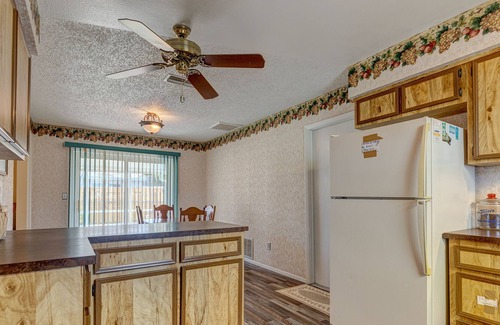 Willow Run Casa | Quiet coastal home with patio, fenced yard, AC, & W/D - near beach & speedway
