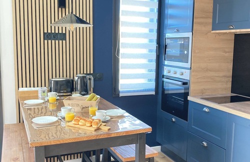 Vignoc Apartamento | Quiet, comfortable renovated barn between Rennes and Saint Malo.