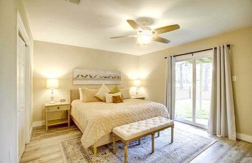 Panorama Village Casa | Quiet Conroe Getaway w/ Patio, Golf Views!