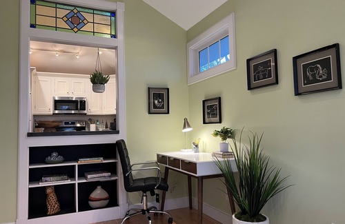 Pittsboro Casa | Quiet, elegant cottage just steps from downtown Pittsboro—minutes to Jordan Lake