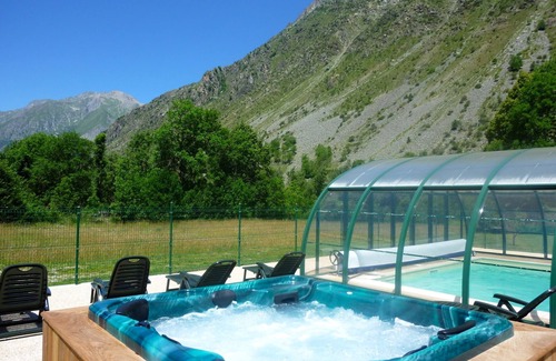 La Chapelle-en-Valgodemard Apartamento | Estudio 2 pers en residencia + piscina cubierta climatizada y jacuzzi