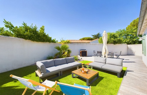 La Flotte Chalet De Esquí | Casa tranquila para 6 - 850m plage de la Clavette