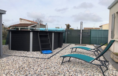 Le Chateau-d'Oleron Casa | Quiet house 6 people with swimming pool in Oléron