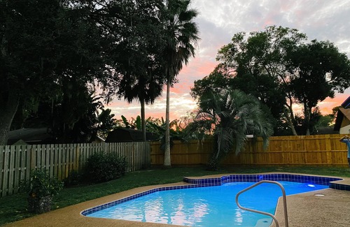 Port Orange Casa | Quiet retreat with private yard and salt water pool near Daytona Shores