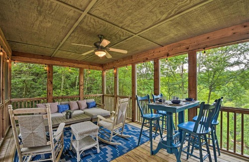 Sapphire Casa | Quiet Riverfront Escape with Deck and Fly Fishing!