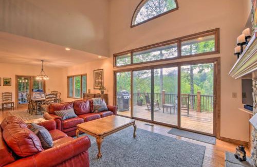 Sapphire Casa | Quiet Riverfront Escape with Deck and Fly Fishing!