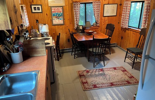Willimantic Cabina | Quiet rustic camp at beautiful Sebec Lake...boating, fishing, swimming, hiking.