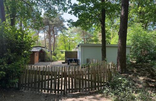 IJhorst Chalet De Esquí | Quietly located forest chalet on family campsite