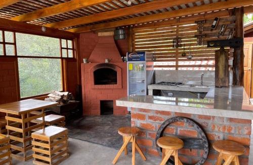 San Miguel Casa | Quinta Fina Madera San Miguel de Bolivar 22 personas