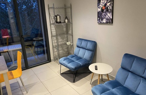 Alleuze Apartamento | Résidence Apparten Ville Studio 2 Personnes Balcon