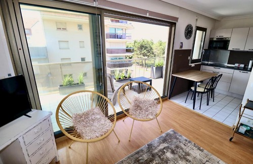 Le Touquet-Paris-Plage Apartamento | Résidence de standing, Appartement 4 personnes, T2 cabine avec balcon