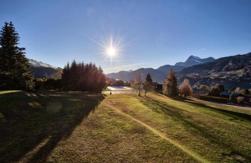 Notre-Dame-de-Bellecombe Apartamento | Résidence Les Alpages - Appartement Sud avec vues montagnes, skis aux pieds MAE-2664