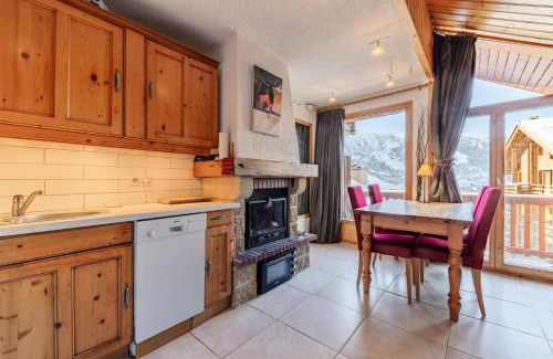Meribel Apartamento | Résidence La Vizelle - Appartement 4 pièces cabine 6 personnes situé à Meribel altitude 1600 proche des pistes et des commerces MAE-8961