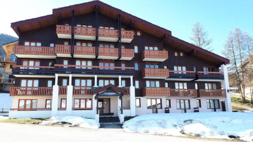 Bellentre Apartamento | Résidence Le Domino - Studio avec vue sur le Mont Blanc MAE-5264