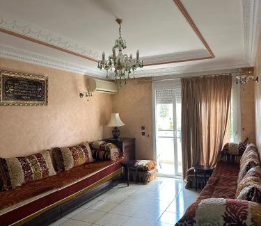 Pont Blondin Apartamento | Résidence Oubaha - Grand appartement avec piscine