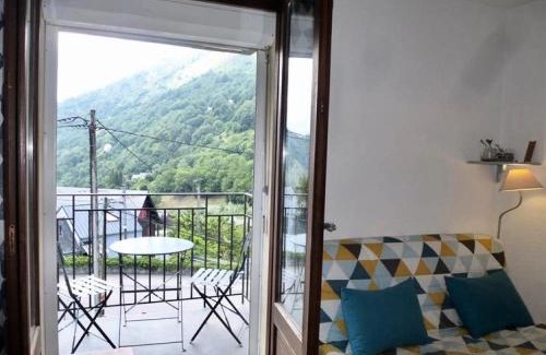 Bareges Apartamento | Résidence Rioulet - Joli studio avec balcon et parking proche du centre de Barèges MAE-8494