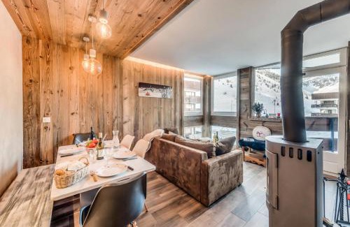 Le Lavachet Hotel | Résidence Roches Rouges A - Pied de pistes, appartement chaleureux et douillet MAE-3523