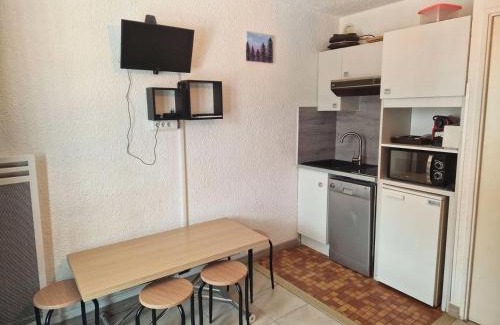 Les Claux Apartamento | Résidence Ski Soleil - Bel appartement 4 couchages Centre station télécabine MAE-0041