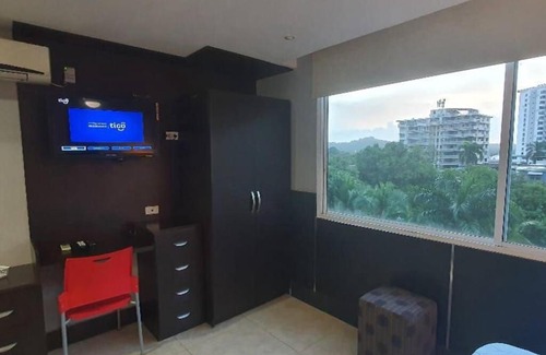 El Cangrejo Apartamento | R.1108 Lindo aparta estudio equipado tipo ejecutivo.