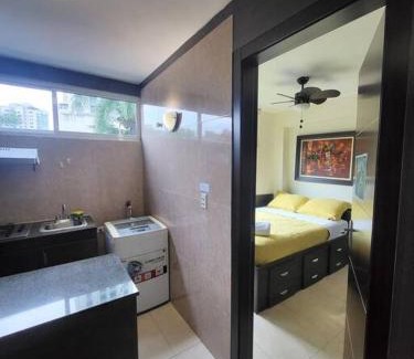 El Cangrejo Apartamento | R.7-7 Lindo estudio de 2 recámaras, zona turística