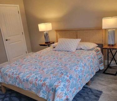 Brigantine Casa | Radiant Beach Block Condo Parking Patio