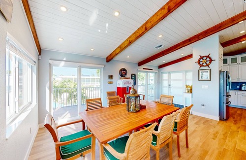 Islamorada Casa | Radiant waterfront retreat with remarkable views, patio, tennis court, & grill