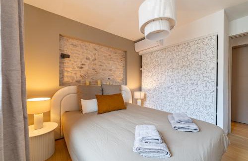 Faubourg Apartamento | Raffinement Romain Cœur de Nimes Lumineux