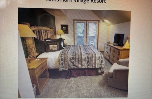 Estes Park Complejo | Rams Horn Village Resort with exquisite views of the Rocky Mountains