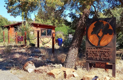 Pinyon Pines Casa | Rancho Santa Rosa Casita, Art Gallery, Spa and Sauna