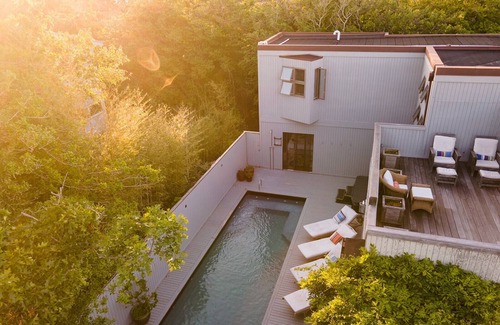 Fire Island Casa | Rare 5 BR house in the heart of the Pines, w/hot tub, mere steps from the beach!
