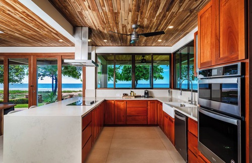 Playa Grande Casa | Rare Find: Beachfront Villa w/ Private Pool & Spacious Backyard, Surf Break Right at Your Doorstep!